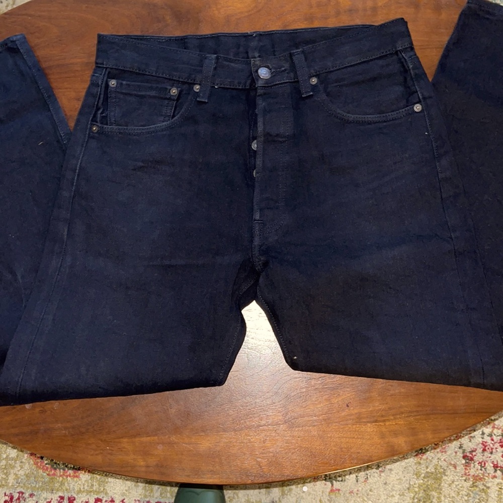 501 Levi’s black 33x30 button up